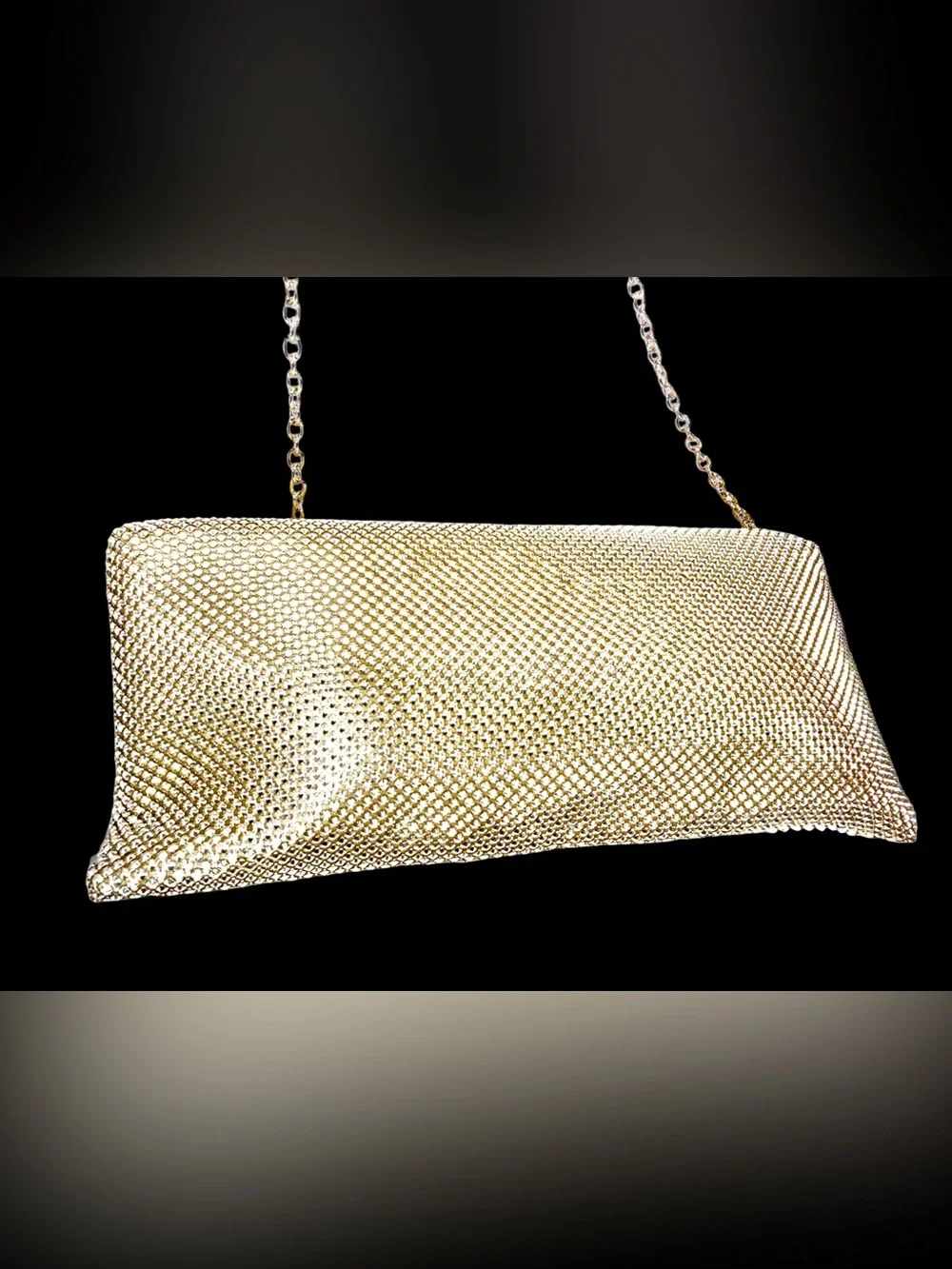 INC International Concepts shimmering mesh